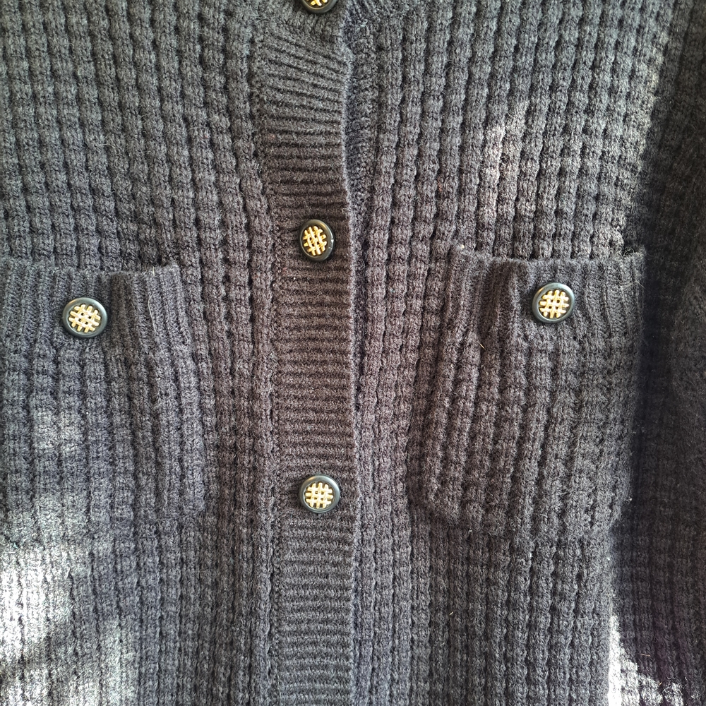 Button Front Knit Cardigan - Picture 6 of 6